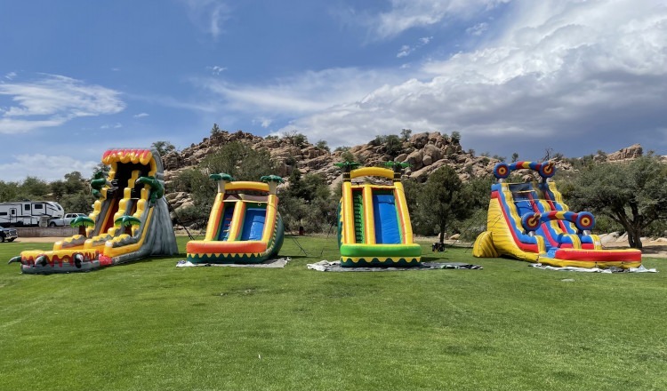 water slide rentals Riverside CA Jump Party Pros