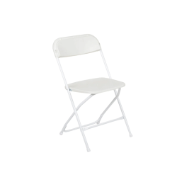 White Heavy Duty Plastic Chairs