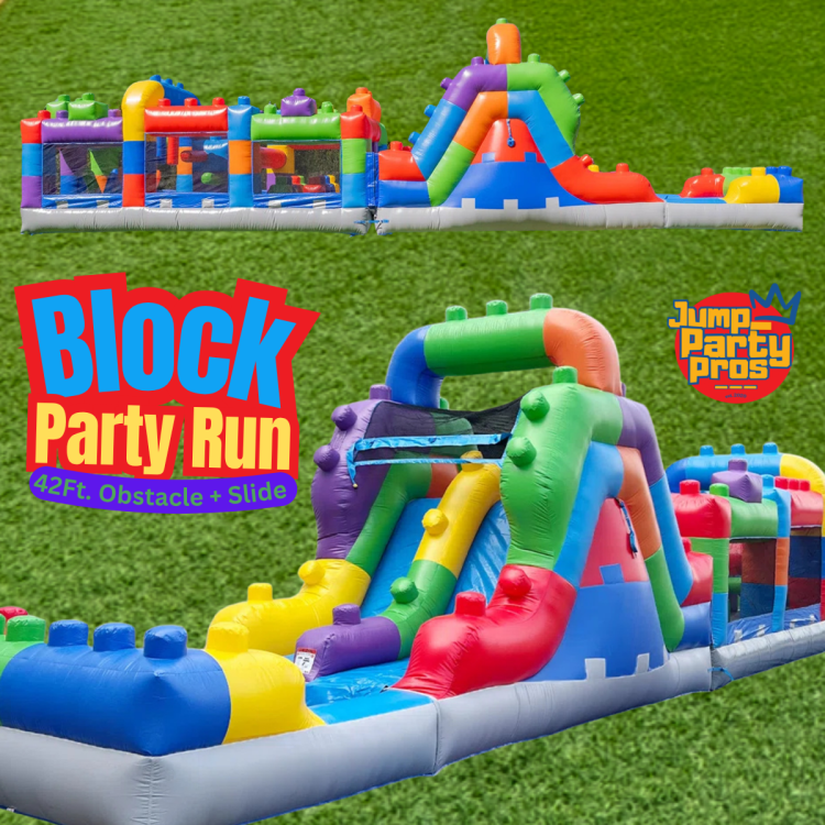 Block Party Run 42Ft. – Obstacle Course